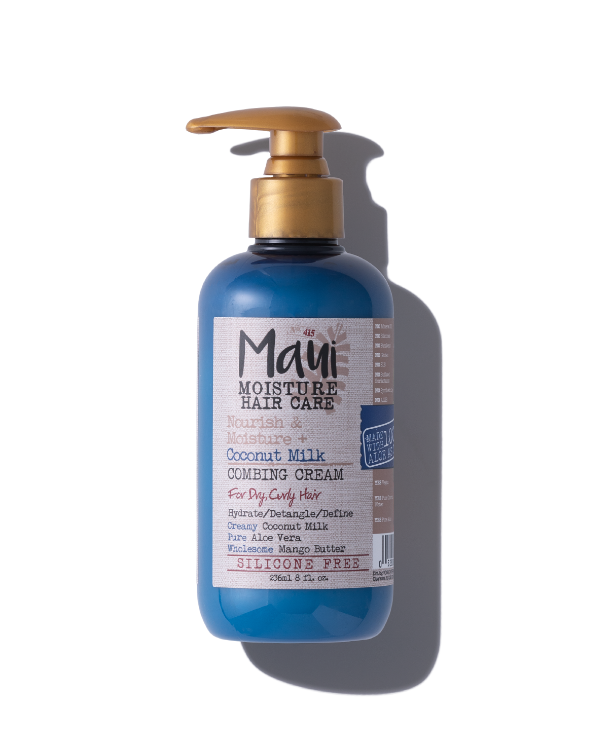 Nourish & Moisture + Coconut Milk Combing Cream - Maui Moisture